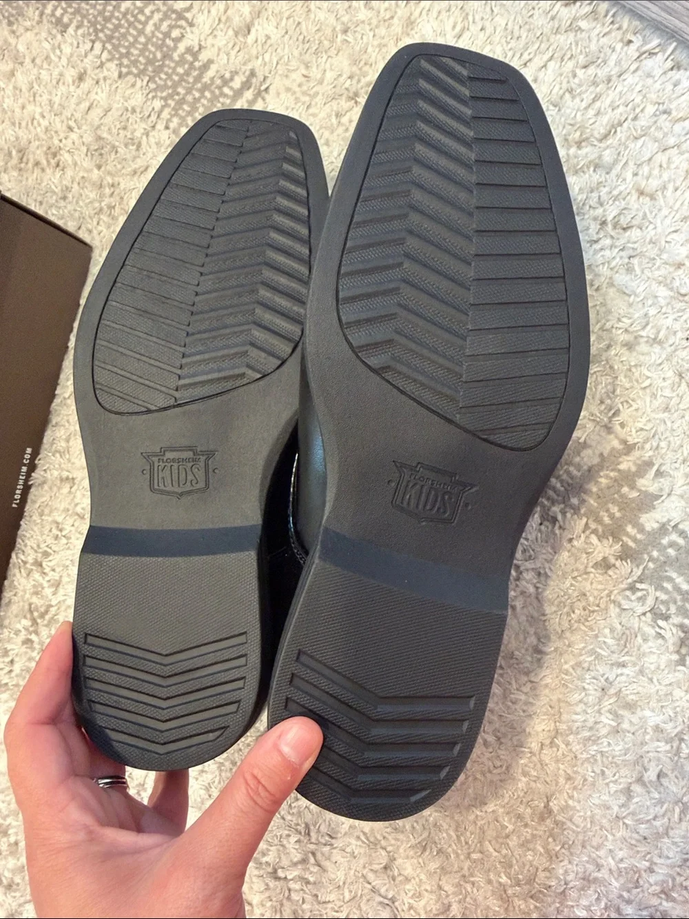 Florsheim Kids Boys Rolan Cap Toe Oxford Jr